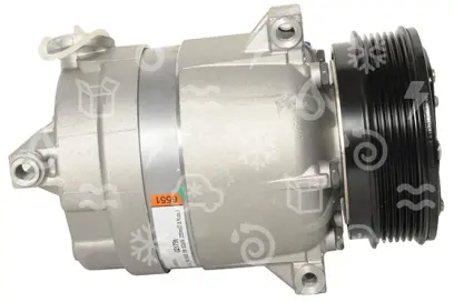 kompresor GM HARRISON V5, řemenice 125 mm - PV6, 12V, OEM 1854106